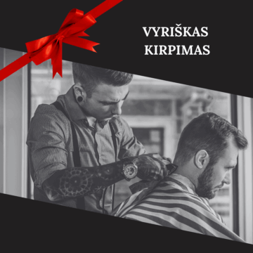 Dovanų kuponas "Vyriškas kirpimas"