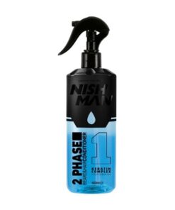 Nishman 2 Phase Hair & Beard Condicioner Dvifazis plaukų ir barzdos kondicionierius, 400 ml