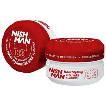 Nishman Hair Styling Wax B3 Flaming Plaukų formavimo vaškas, 150 ml