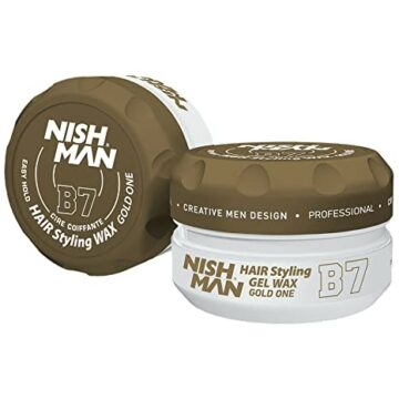 Nishman Hair Styling Wax B7 Gold One Plaukų formavimo vaškas, 150 ml