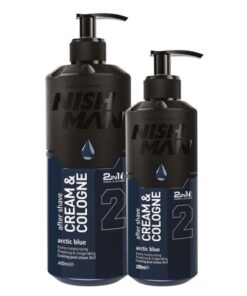 Nishman After Shave Cream & Cologne 2in1 N.2 Artic Blue Kreminis losjonas po skutimosi