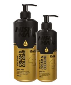 Nishman After Shave Cream & Cologne 2in1 N.4 Gold One Kreminis losjonas po skutimosi