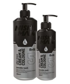 Nishman After Shave Cream & Cologne 2in1 N.5 Invisible Touch Kreminis losjonas po skutimosi