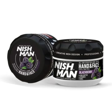 Nishman Hand & Face Cream Blackberry Extract Veido ir rankų kremas, 300 ml