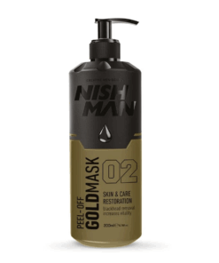 Nishman Gold PEEL-OFF Face Mask Nulupama auksinė veido kaukė, 200 ml