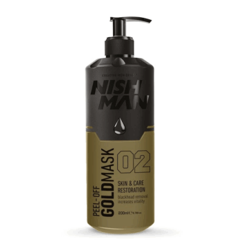 Nishman Gold PEEL-OFF Face Mask Nulupama auksinė veido kaukė, 200 ml