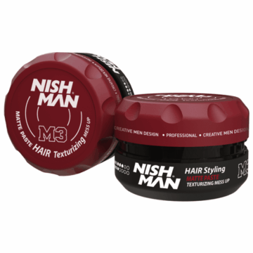 Nishman M3 „Mess Up“ matinė plaukų formavimo pasta