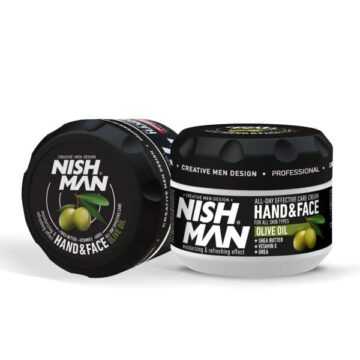 Nishman Hand & Face Cream Olive Oil Veido ir rankų kremas, 300 ml