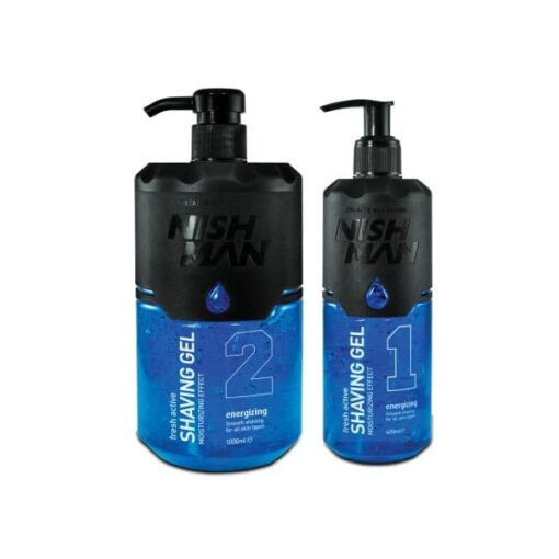 Nishman Shaving Gel Energizing Skutimosi gelis