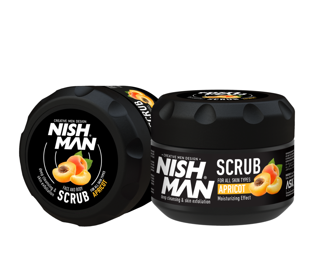 Nishman Facial Scrub Apricot Veido šveitiklis su abrikosu, 300 ml