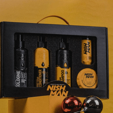Nishman Gift Box Dovanų rinkinys 5 in 1 YELLOW
