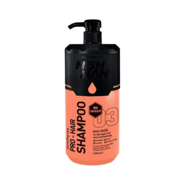 Nishman Pro-Hair Shampoo Plaukų priežiūros šampūnas be sulfatų, 1250 ml