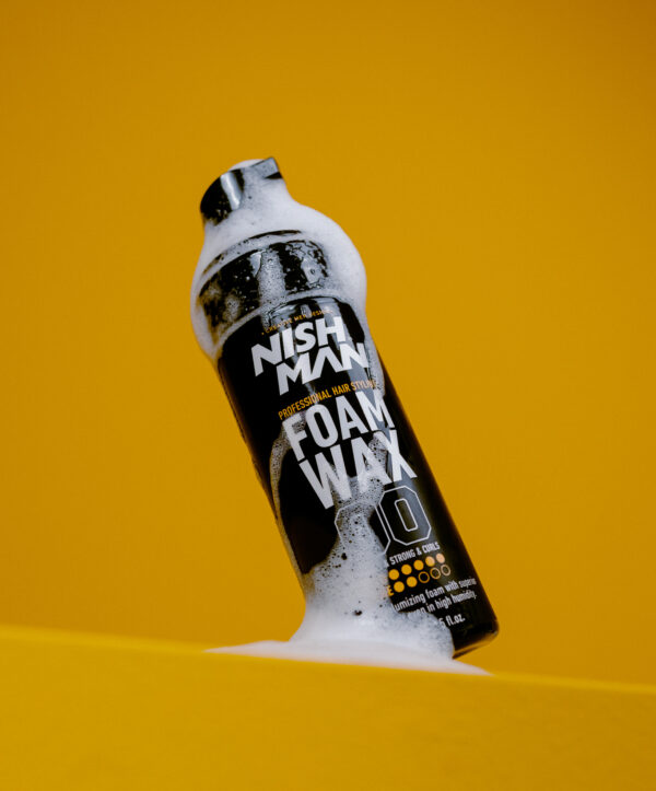 Nishman Plaukų formavimo putos, 150 ml - Image 3