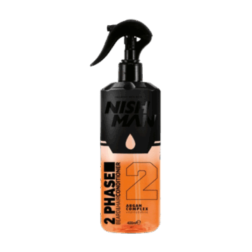 Nishman Dvifazis plaukų ir barzdos kondicionierius 02, 400 ml