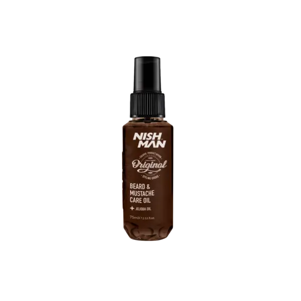 Nishman Barzdos ir ūsų priežiūros aliejus, 100 ml