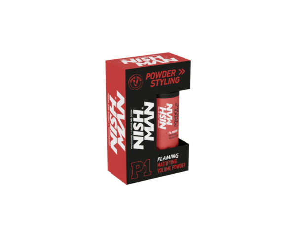 Nishman plaukų formavimo pudra P1 FLAMING, 20g
