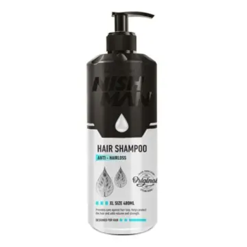 Nishman šampūnas nuo plaukų slinkimo ANTI-HAIRLOSS, 480 ml