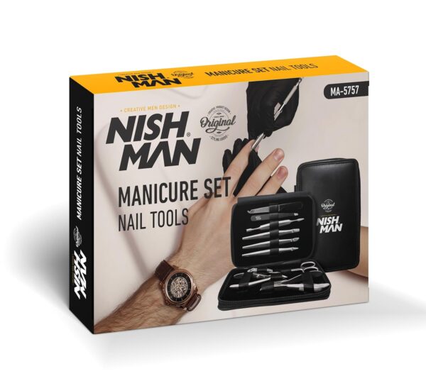 Nishman Manicure Set Manikiūro rinkinys - Image 2